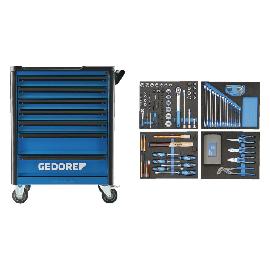 Gedore Werkstattwagen WHL-L7-TS-147, bestückt Produktbild
